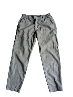 Abercrombie & Fitch Women's Light Gray Elastic Waist Chinos